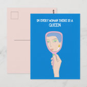 Vrouwen zijn geweldig schepsel briefkaart (Voorkant / Achterkant)