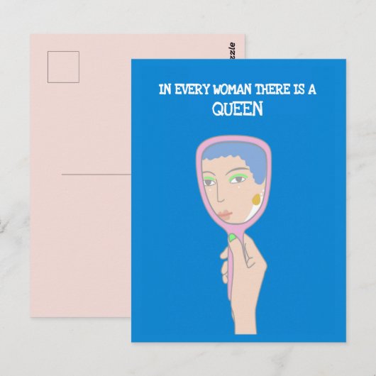 Vrouwen zijn geweldig schepsel briefkaart (Voorkant / Achterkant)