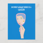 Vrouwen zijn geweldig schepsel briefkaart (Voorkant)