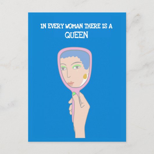 Vrouwen zijn geweldig schepsel briefkaart (Voorkant)