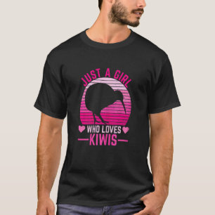 Vrouwen zijn gewoon een meisje dat van Kiwis's pri T-shirt