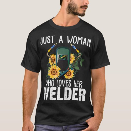 Vrouwen zijn gewoon een vrouw die van haar welzijn t-shirt (Voorkant)