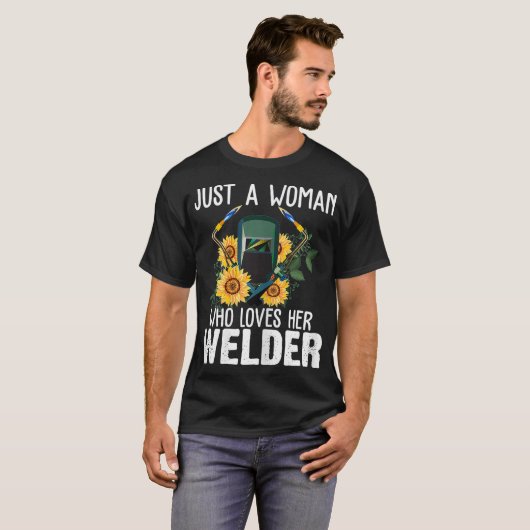 Vrouwen zijn gewoon een vrouw die van haar welzijn t-shirt (Voorkant volledig)