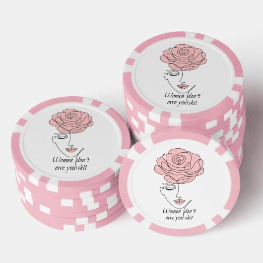 Vrouwen zijn je geen Poker Chips verschuldigd (Opstapeling)