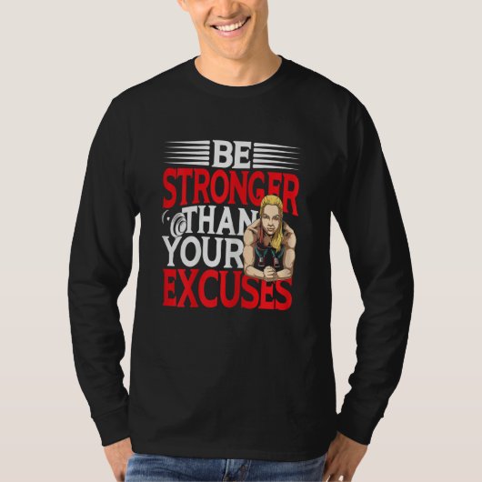 Vrouwen zijn krachtiger dan je excuus t-shirt (Voorkant)