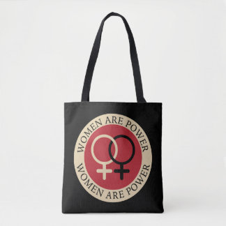 Vrouwen zijn macht, Internationale Vrouwendag Bood Tote Bag