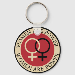 Vrouwen zijn macht, Internationale Vrouwendag Sleutelhanger
