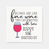 Vrouwen zijn net als wijnstokbrood servet (Voorkant)