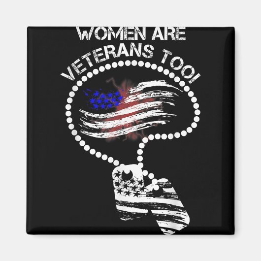 Vrouwen zijn ook veteranen magneet (Voorkant)