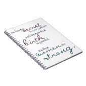 vrouwen zijn sterk notitieboek (Rechterzijde)