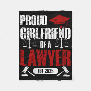 Vrouwen zijn trots op het Vriendin van een jurist Fleece Deken