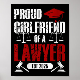 Vrouwen zijn trots op het Vriendin van een jurist  Poster
