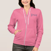 Vrouwen Zip up Hoodie (Voorkant)