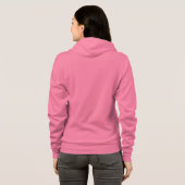 Vrouwen Zip up Hoodie (Achterkant volledig)