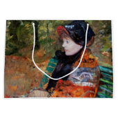 Vrouwen zitten op de bank, Mary Cassatt Groot Cadeauzakje (Voorkant)