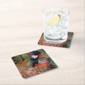 Vrouwen zitten op de bank, Mary Cassatt Kartonnen Onderzetters (Insitu)