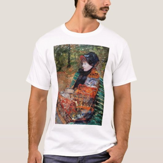 Vrouwen zitten op de bank, Mary Cassatt T-shirt (Voorkant)
