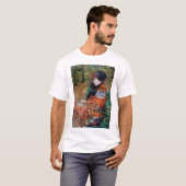 Vrouwen zitten op de bank, Mary Cassatt T-shirt (Voorkant volledig)