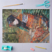 Vrouwen zitten op de bank, Mary Cassatt Tissuepapier (Craft)