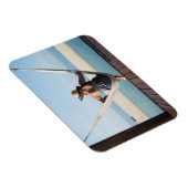 Vrouwen zitten op een hammock in een klein hotel magneet (Rechterzijde)