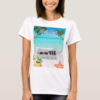 Vrouwen Zomervet Kat shirt
