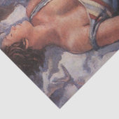 Vrouwen Zonnebaden op het strand (door Serebriakov Tissuepapier (Detail)