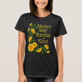 Vrouwen Zonnebloem Huidelijke en Sint T-shirt