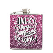 VROUWEN ZULLEN DE WERELDGLITTERTYPOGRAFIE VERANDER HEUPFLES (Voorkant)