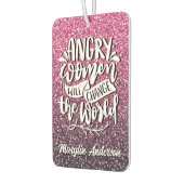 VROUWEN ZULLEN DE WERELDGLITTERTYPOGRAFIE VERANDER LUCHTVERFRISSER (Links)