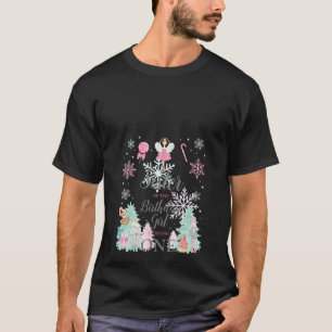 Vrouwen Zuster Notenkraker 1e Verjaardag Meisje La T-shirt