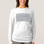 Vrouwen Zwaan T-shirt met lange mouwen (Voorkant)