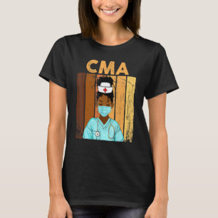 Vrouwen Zwart CMA Pride Afro Zwart Geschiedenis T-shirt
