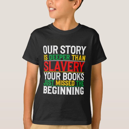 Vrouwen Zwart Geschiedenis Maand Juneteenth Gezegd T-shirt (Voorkant)