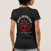 Vrouwen Zwart Mild Serrano Shirt (Achterkant)