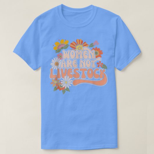 Vrouwenabortusrechten feministe niet Live Stock Cl T-shirt (Design voorkant)