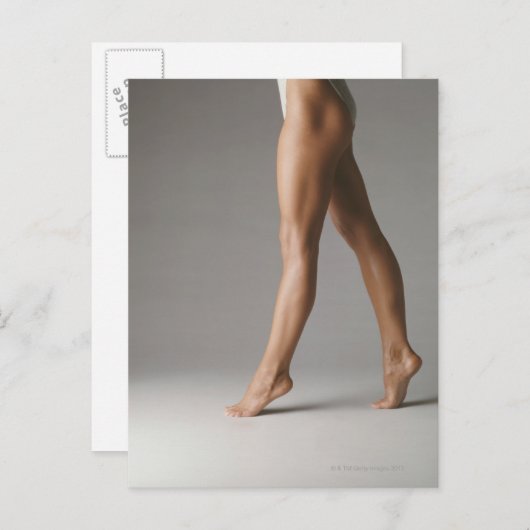 Vrouwenbenen Briefkaart (Voorkant / Achterkant)