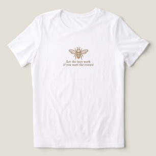 Vrouwenbij Tri-Blend Shirt