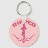 VROUWENBODYBUILDER SLEUTELHANGER (Voorkant)