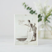 Vrouwenbol herzien briefkaart (Staand voorkant)