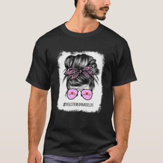 Vrouwenboodschappenbont geregistreerde neurologisc t-shirt