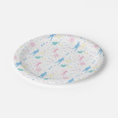 Vrouwenboogschieten - Archer Bow Arrow Papieren Bordje (Gekanteld)