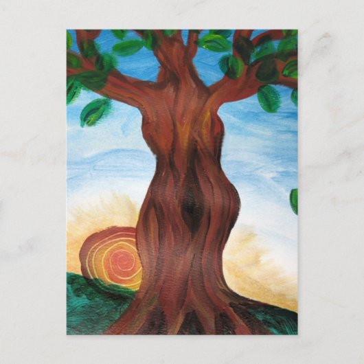 Vrouwenboom Briefkaart (Voorkant)