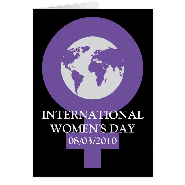 Vrouwendaagse kaart (Voorkant)