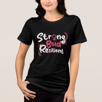 Vrouwendag 8 maart Design Tri-Blend Shirt