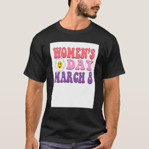 Vrouwendag Feminisme Gelijkheid vrouwen Werkgelege T-shirt