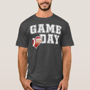 Vrouwendag Football Mam Vrijdag Nacht T-shirt
