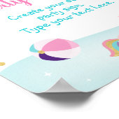 Vrouwendag in Girls Pool Party Poster (Hoek)