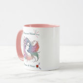 Vrouwendag Inspirerend koffie Mok (Voorkant links)