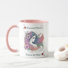 Vrouwendag Inspirerend koffie Mok