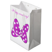 Vrouwendag Medium Cadeauzakje (Voorkant Gekanteld)